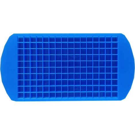 Moule À Glace - Silicone Alimentaire - 160 Cubes De Glace De 1 Cm - Pour Bouteilles Et Boissons Rafraîchissantes - 1 Pièce (1/5)