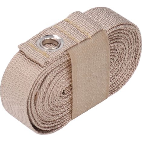m (10,17 Fuß) langer Camping-Aufbewahrungsgurt aus strapazierfähigem Nylon, verstellbar, mit 7 runden Löchern, weit verbreiteten Hängemattengurten und 2 Karabinern. (1/4)