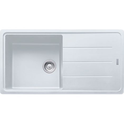 Evier Franke Basis Fragranit+ BFG611-97 - Blanc Artic (Moucheté)