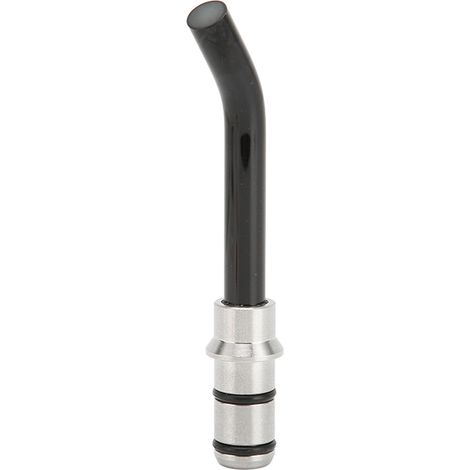 Tige de guidage optique dentaire en acier inoxydable à double anneau, embout optique pour lampe dentaire, noir, 21 mm x 12 mm (1/5)