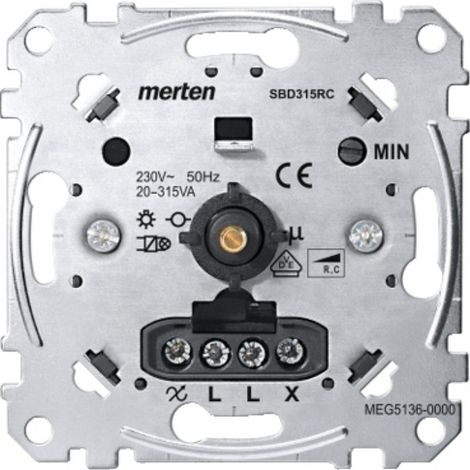 Merten Dimmereinsatz für elektronische Transformatoren MEG5136-0000 Merten