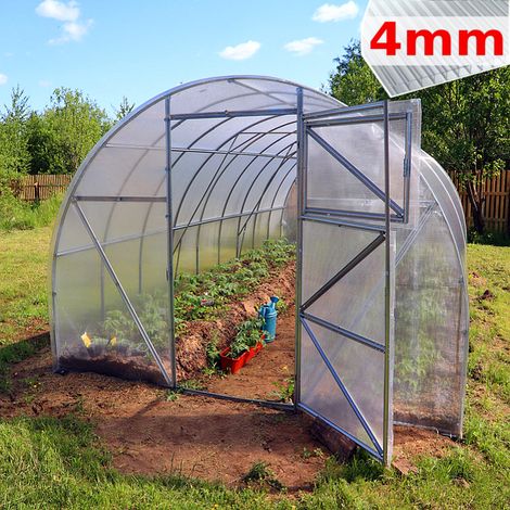 Serra Classic 3x4m con copertura policarbonato alveolare 4mm (1/5)