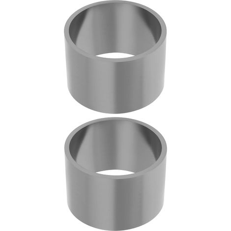 2 Stück Motorrad-Auspuffdichtung, Auspuffrohr-Dichtring für Auspuffrohr mit Innendurchmesser 45 Mm 50x45x33 Mm Grau (1/5)