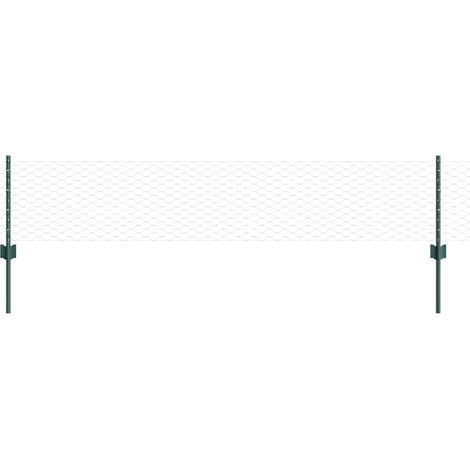 Maison Exclusive - Geschweißter Drahtzaun 10 x 0,4 m (B x H)