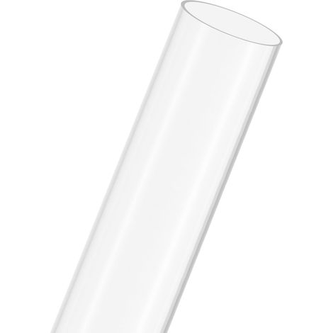 1-Pcs Tuyau Rigide Transparent En Acrylique, 61mm[2.4"] ID x 65mm[2.56"] OD Tube Rond En Plastique Pour Système De froid Par Eau/Lampes/Fontaines [305mm/12IN] (1/5)