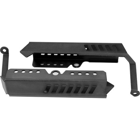 Cache latéral de radiateur en alliage d'aluminium CNC, compatible avec les modèles Yamaha MT09 FZ09 2013-2017, noir. (1/5)