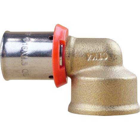 Coude PER à sertir Ø16x1,5 - Femelle fixe 1/2" (15/21) - IBP Bänninger (1/3)