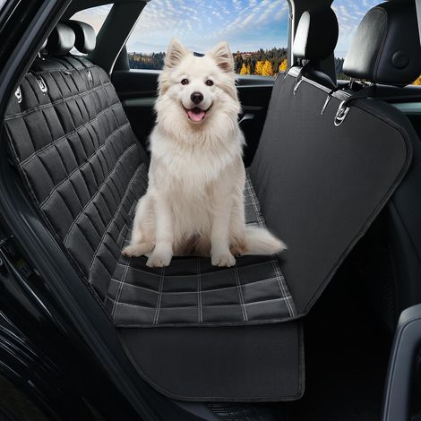 Housse de Siège d'auto pour Chien Antidérapant et Imperméable Protection Voiture Chien avec Ancrages de Siège,Lavable en Machine, Durable, Protection Coffre Universelle Voiture 135x147cm (1/5)