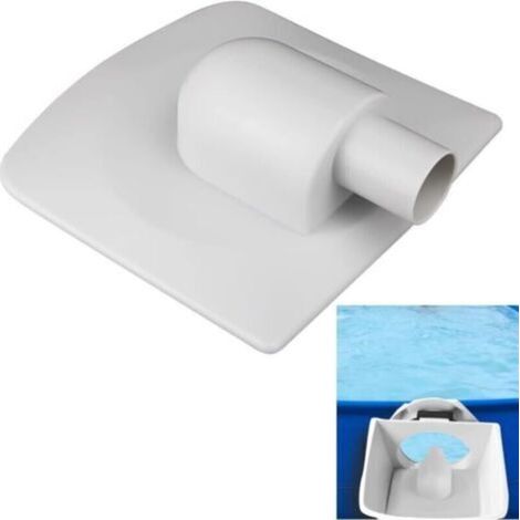 Adaptateur de plaques sous vide pour skimmer Polygroup Summer Waves – Système de raccordement – En plastique résistant – Pour filtration piscine (1/4)