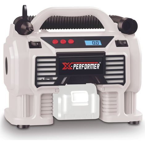 Gonfleur - Mini Compresseur - X-Performer XP2AIR20LI - sans fil 20V/12V - Pression 11 bar - sans batterie ni chargeur (1/3)