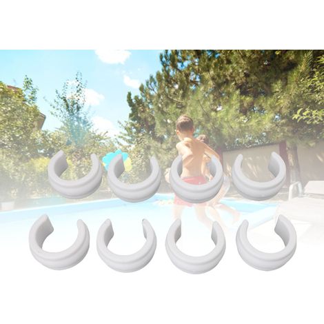 Contrapesos para mangueras de limpieza de piscinas de nailon, juego de 8 piezas, compatible con W83247, X70105, K12054 y K12454. (1/5)