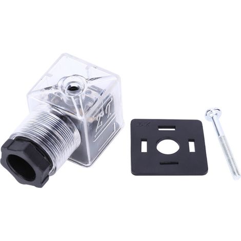 Set of 5 hydraulic solenoid valves with universal transparent lamp AC 220V (1/5)