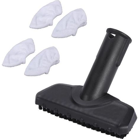 Brosse à main de rechange compatible pour nettoyeur vapeur, accessoire de remplacement pour appareils de nettoyage à vapeur, pièce détachée pour nettoyeur vapeur domestique (1/5)