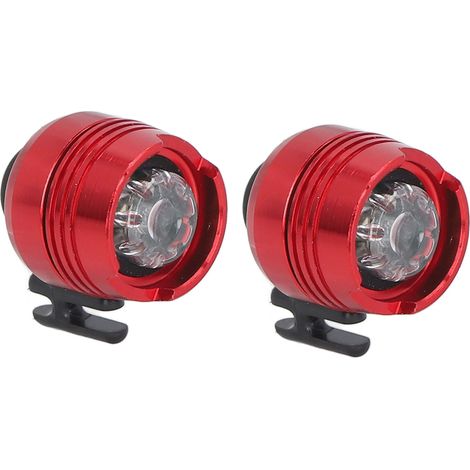 Lot de 2 luminaires portables en forme de Crocs, accessoires d'éclairage décoratifs, rouges (1/5)