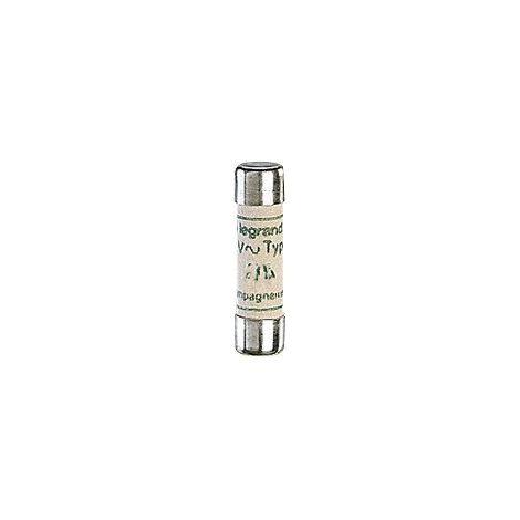 Cartouche industrielle cylindrique type aM 8,5x32mm sans voyant 1A LEGRAND 012001