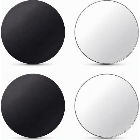 Juego de 4 placas metálicas autoadhesivas para soporte magnético de teléfono para coche, placas metálicas ultrafinas de 0,3 mm para imanes de smartphone, almohadillas de repuesto para soporte magnétic (1/5)