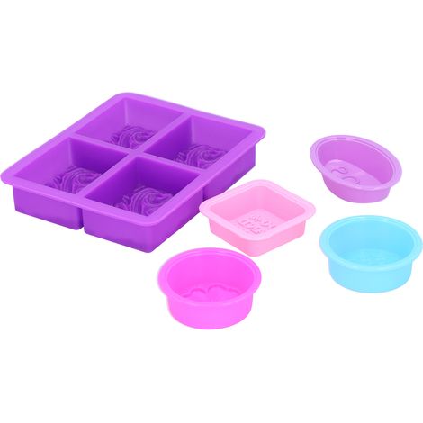 5 Moules en Silicone Alimentaire pour Gâteaux, Idéal pour Pique-nique, Fêtes et Cuisine Professionnelle (1/5)