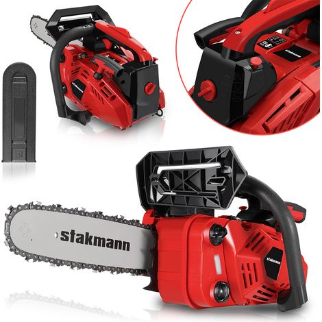 Motosega a scoppio Benzina 2 Tempi 25,4 cc Lama 30cm Taglia Legna Rami EasyStart (1/4)
