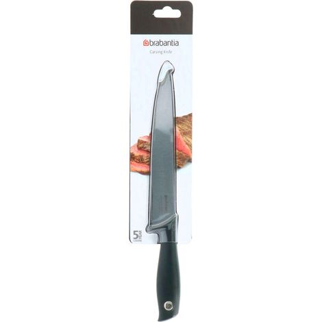 Couteau de cuisine Brabantia tasty+ lame double tranchant garde doigt