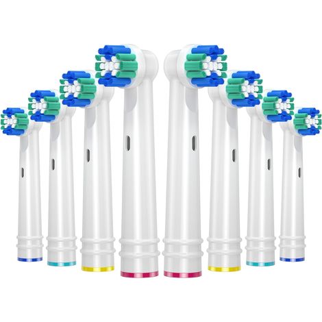 Tête de brosse de remplacement pour oral b, 8 paquets de têtes de brosse à dents électrique pour oral B, têtes de brosse Classic Precision Clean pour oral b, Vitality Pro Smart Genius Series (1/5)