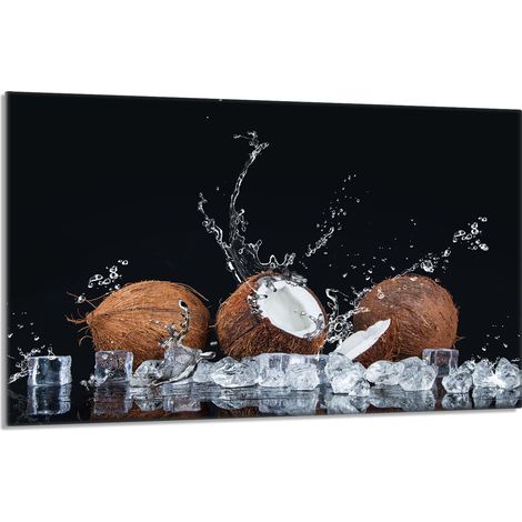 Protezione per piano cottura in vetro 80x52 Coconut (1/5)