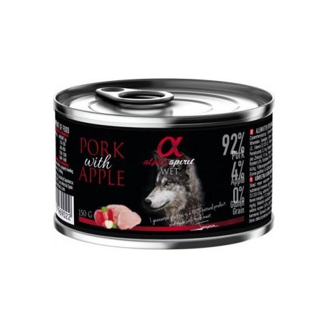 Alpha Spirit Dose Schweinapfel 12x150 g