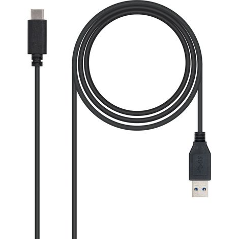 Cable NANOCABLE 10.01.4001 Negro 1 m (1/3)