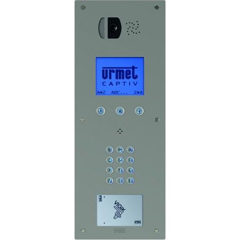 Def bibus video 8l inox clav vig cvcl - URMET 98171110 (1/2)
