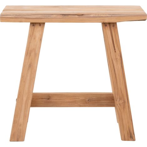 BART- Banc en teck naturel recyclé 50 cm (1/5)