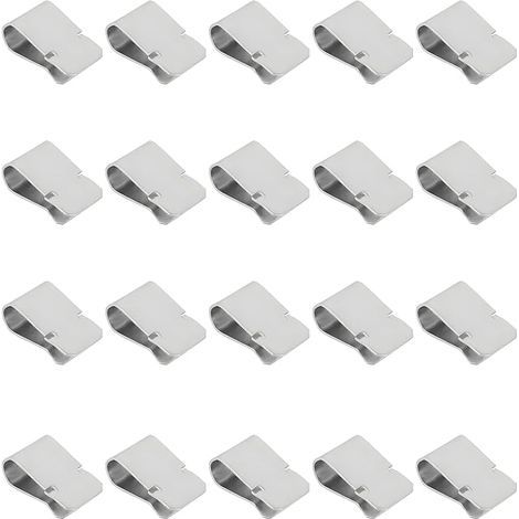 U-Spring Clips Stainless Steel 2 x 12 mm Speed Fasteners