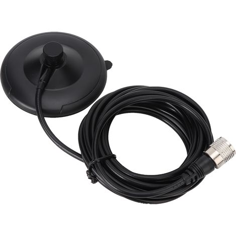 Antenne Magnétique Puissante Mini UHF VHF K707 pour Voiture avec Base Ventouse (1/5)