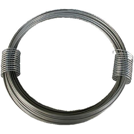 MATASSINA FILO ACCIAIO INOX mm 0,60 - mt 20 - gr.   50 5 PZ