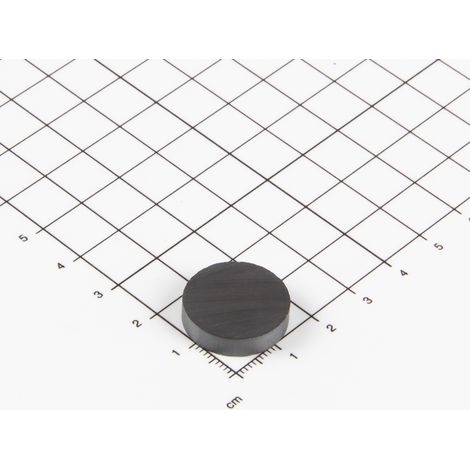 Magna-C Ferrit Scheibenmagnet Ø20x4,5mm beidseitig magn.