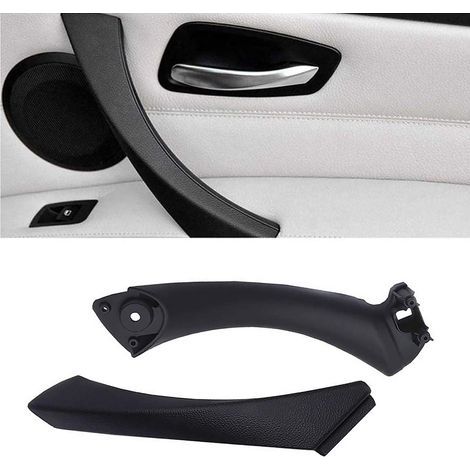 Compatible avec la poignée de porte Série 3 E90/E91/E92/E93,la poignée de traction de la porte du passager droit + le couvercle extérieur (compatible avec Série 3 E90/E91 323 325 328 330 335) (1/5)