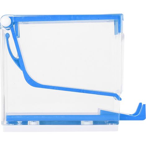 Distributeur de rouleaux de coton dentaire, bleu, support diviseur à pression pour cabinet dentaire (1/5)