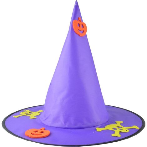 3-teiliges Hexenhut-Dekorationsset mit 8 Leuchtmodi und LED-Beleuchtung Halloween-Hexenhut-Dekoration mit Beleuchtung für Veranda, Baum, Garten, Hof, Terrasse, Haus, Balkon (1/5)