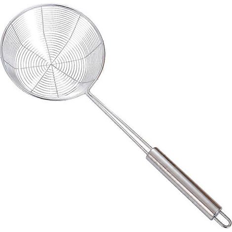 Passoire à huile de friture en acier inoxydable pour usage en cuisine avec passoire à huile (1/5)