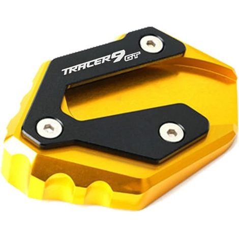 (Or) Accessoires TRACER 9 GT : Béquille latérale CNC pour moto, extension et support compatibles avec Yamaha TRACER 9GT 2021 et 2022 maxpower (1/4)