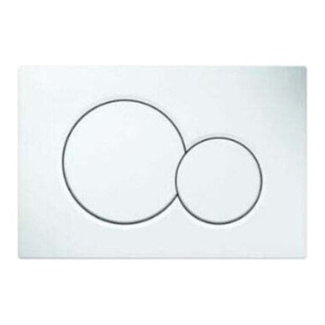 Pour Geberit Sigma01 - Plaque de déclenchement SIgma01, Blanc - 115.770.11.5