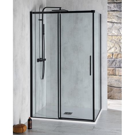 ALTIS BLACK Paravent rectangulaire 1100x1000 mm, variante L/R (1/5)