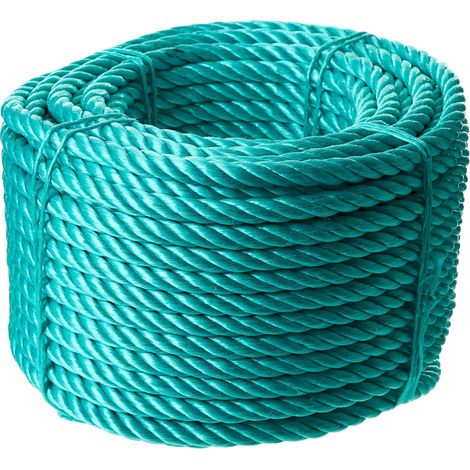 Corde Polypropylène - 50 m - Ø 14 mm - Vert (1/2)