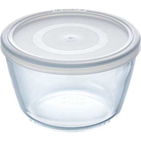 Plat Rond Pyrex Cook & Freeze 1.1l Verre Borosilicate Résistant Froid/chaud - Pyrex