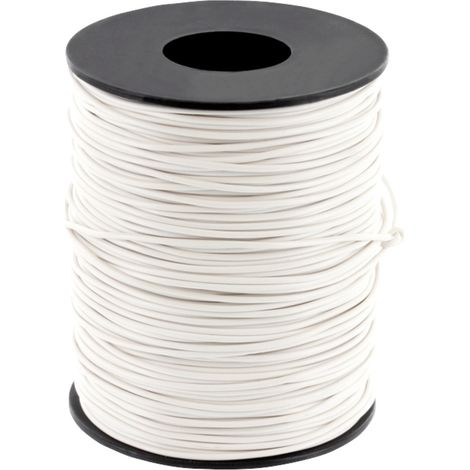 econ connect KD05WS100 Schaltdraht  1 x 0.2 mm² Weiß 100 m