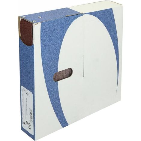 Feuille abrasive dans un distributeur grain 320