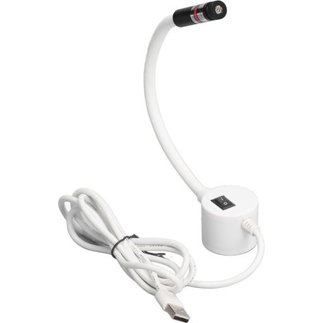 Lampe Magnétique Portable pour Machine à Coudre, 3-10m Portée, Base Aimantée, 110-220V, Prise US, Lumière Rouge pour Quilting et Couture (1/5)