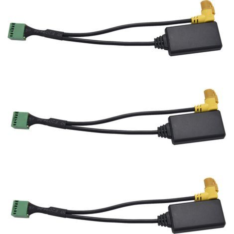 3X Wireless Adaptateur de Câble Aux 12 Broches mmi 3G Ami Entrée Audio Sans Fil pour Q5 A6 A4 Q7 A5 S5 (1/2)