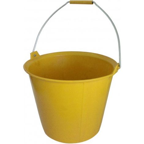 Taliaplast – Seau de maçon renforcé en polyéthylène 13L avec anse ergonomique – Graduation moulée – 310132