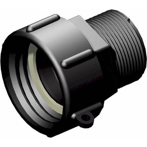Raccord femelle 2" S60x6 - male 1-1/2" filetage gaz (1/2)
