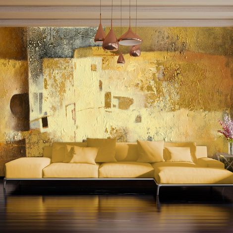Papier Peint XXL "Golden Oddity II" 280x500cm (1/2)