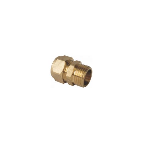 Raccord mâle PER à compression Ø12 - 1/2" - 2716-12-15 - Fixoconnect - (1/3)